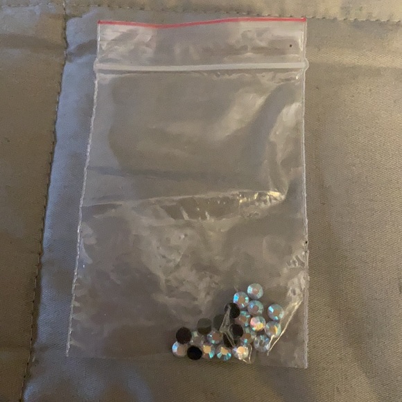 NWOT Jewel Velvet Bikini Top Dance Party - Picture 3 of 5